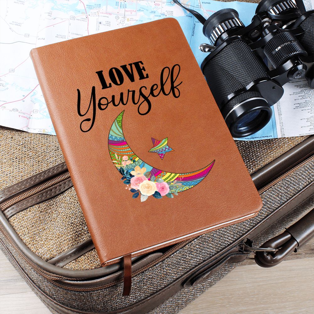 Love Yourself - Graphic Leather Journal