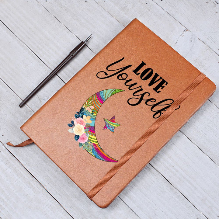 Love Yourself - Graphic Leather Journal