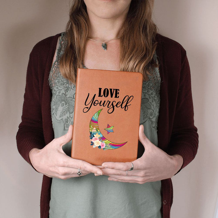 Love Yourself - Graphic Leather Journal