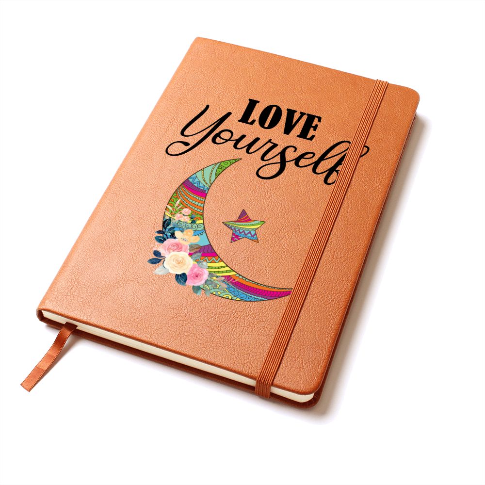 Love Yourself - Graphic Leather Journal