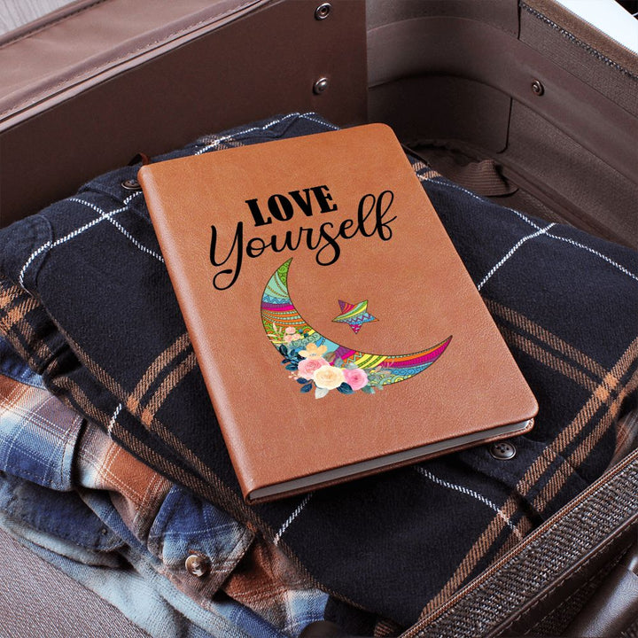 Love Yourself - Graphic Leather Journal