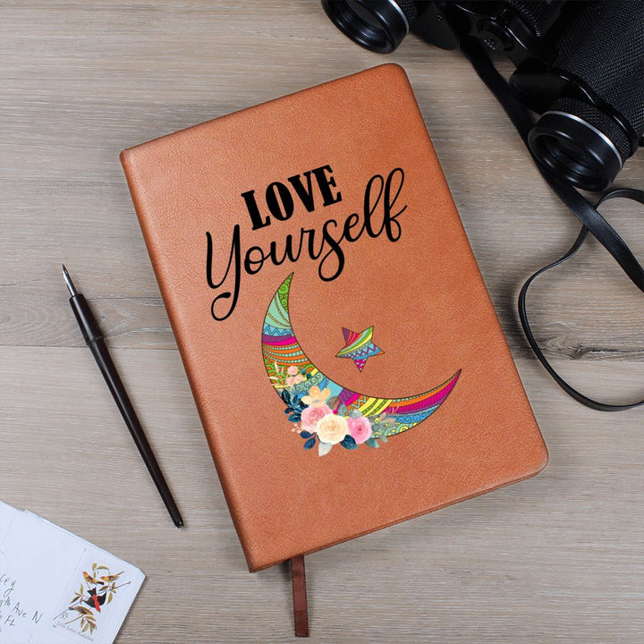 Love Yourself - Graphic Leather Journal