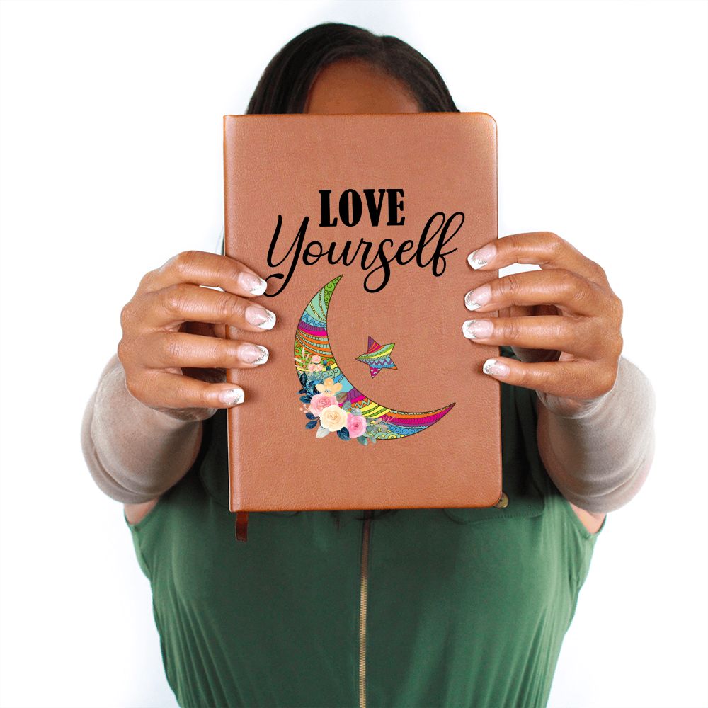 Love Yourself - Graphic Leather Journal