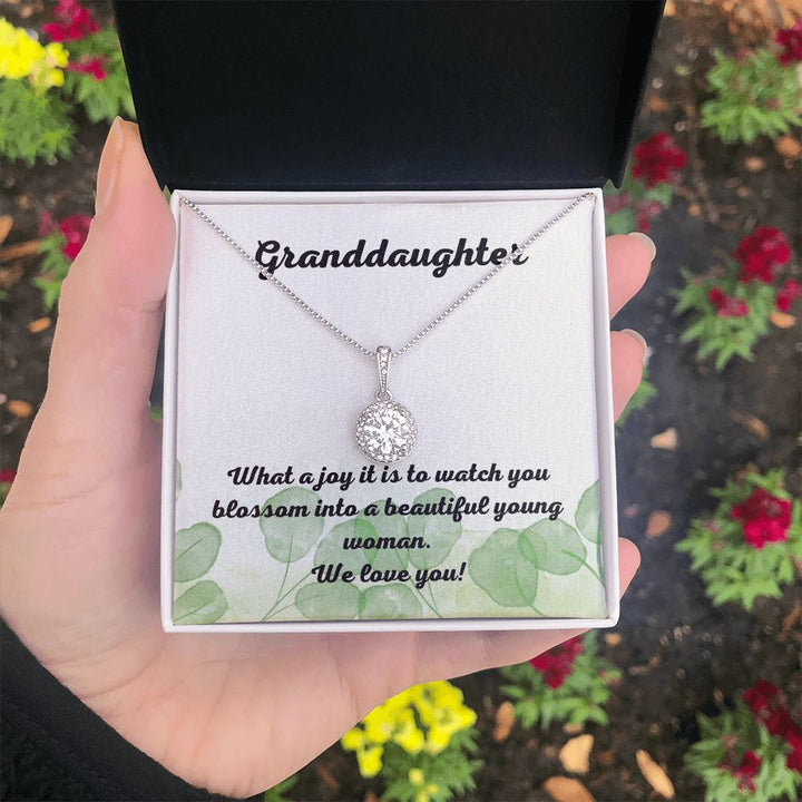 Granddaughter | What a joy it is to watch you blossom into a beautiful young woman. - Eternal Hope Necklace