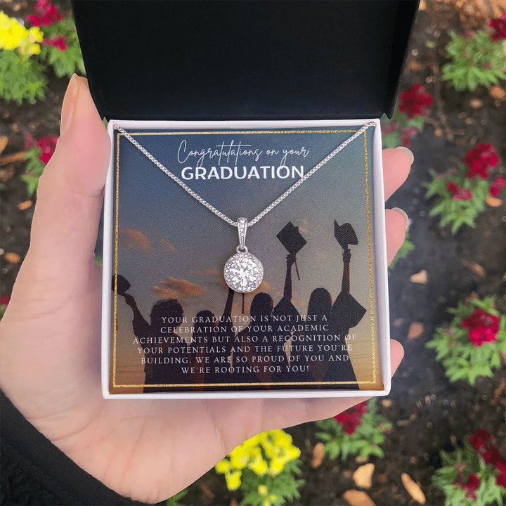 Congratulations on your Graduation | We are so proud of You and We're rooting for you! - Eternal Hope Necklace