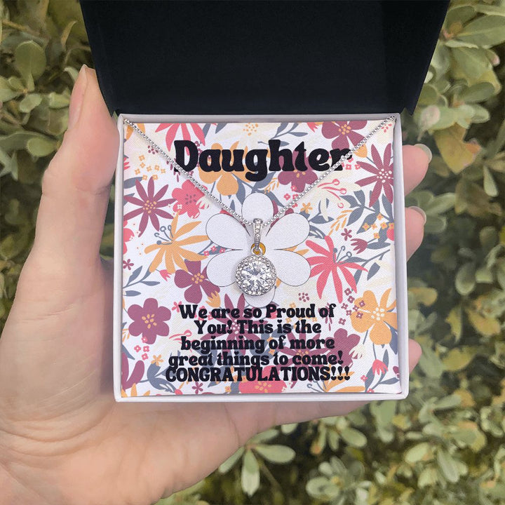 Daughter | This is the beginning of more great things to come! Congratulations!! - Eternal Hope Necklace