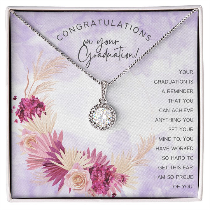 Congratulations on your Graduation | A reminder that you can achieve anything you set your mind to. - Eternal Hope Necklace