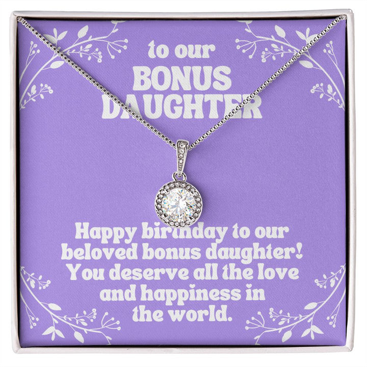 To our Bonus Daughter | Happy Birthday to our beloved bonus daughter! - Eternal Hope Necklace