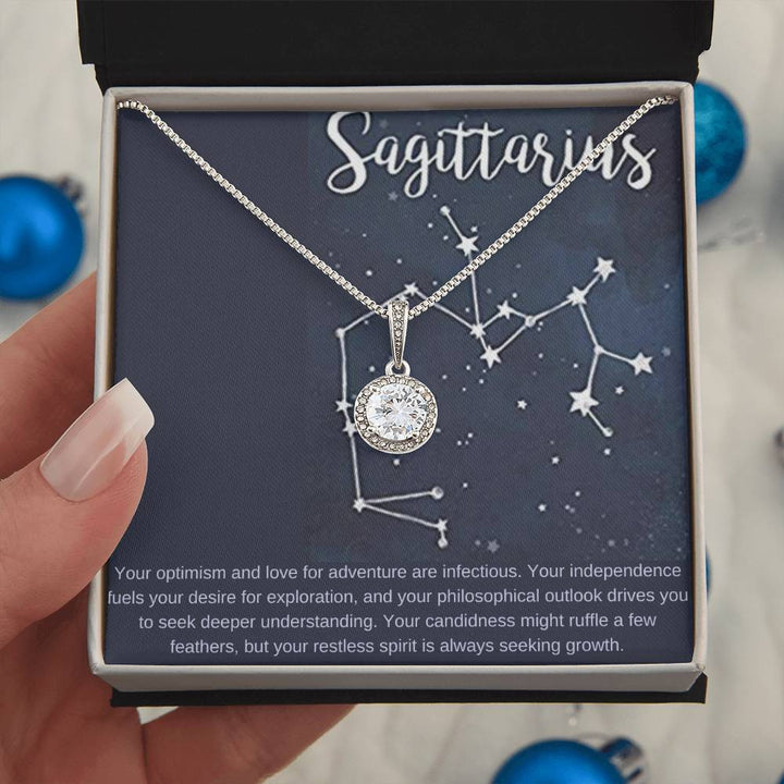 Sagittarius | Your optimism and love for adventure are infectious - Eternal Hope Necklace