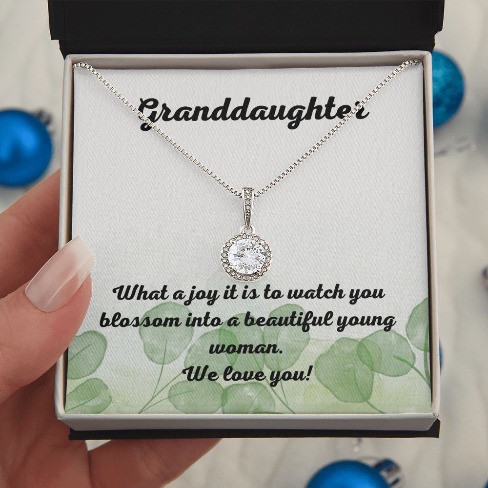 Granddaughter | What a joy it is to watch you blossom into a beautiful young woman. - Eternal Hope Necklace