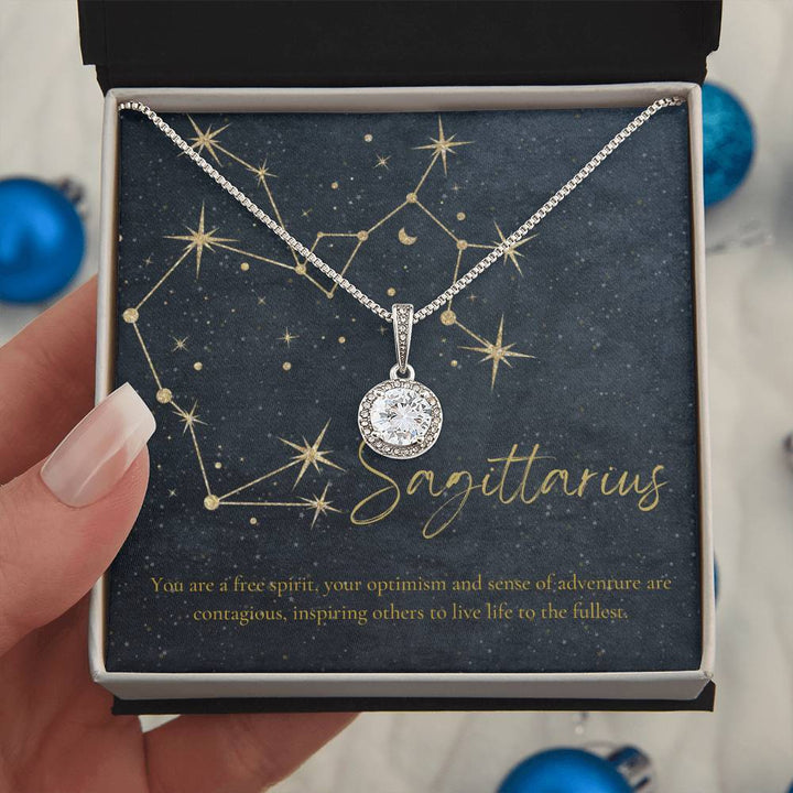 Sagittarius | You are a free spirit, your optimism and sense of adventure are contagious, inspiring others to live life to the fullest.  - Eternal Hope Necklace