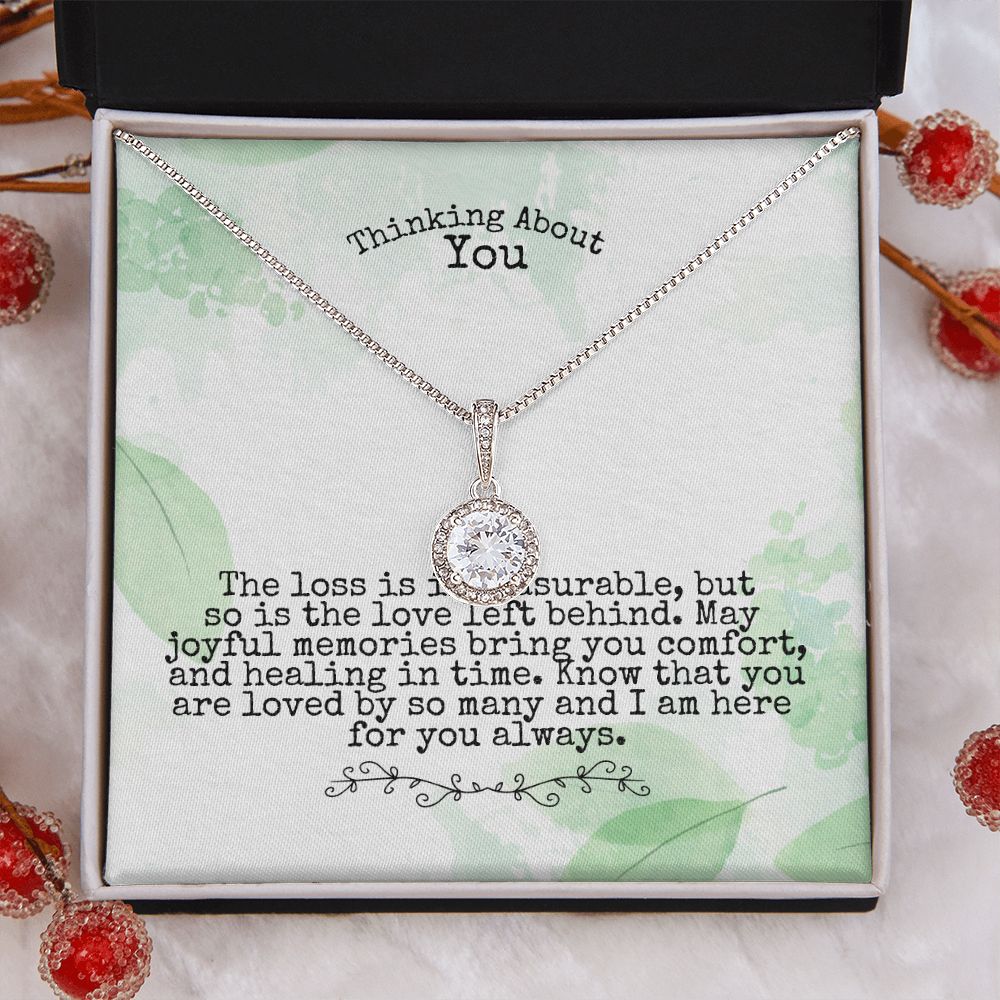 Thinking About You | The Loss is immeasurable, but so is the love left behind. - Eternal Hope Necklace