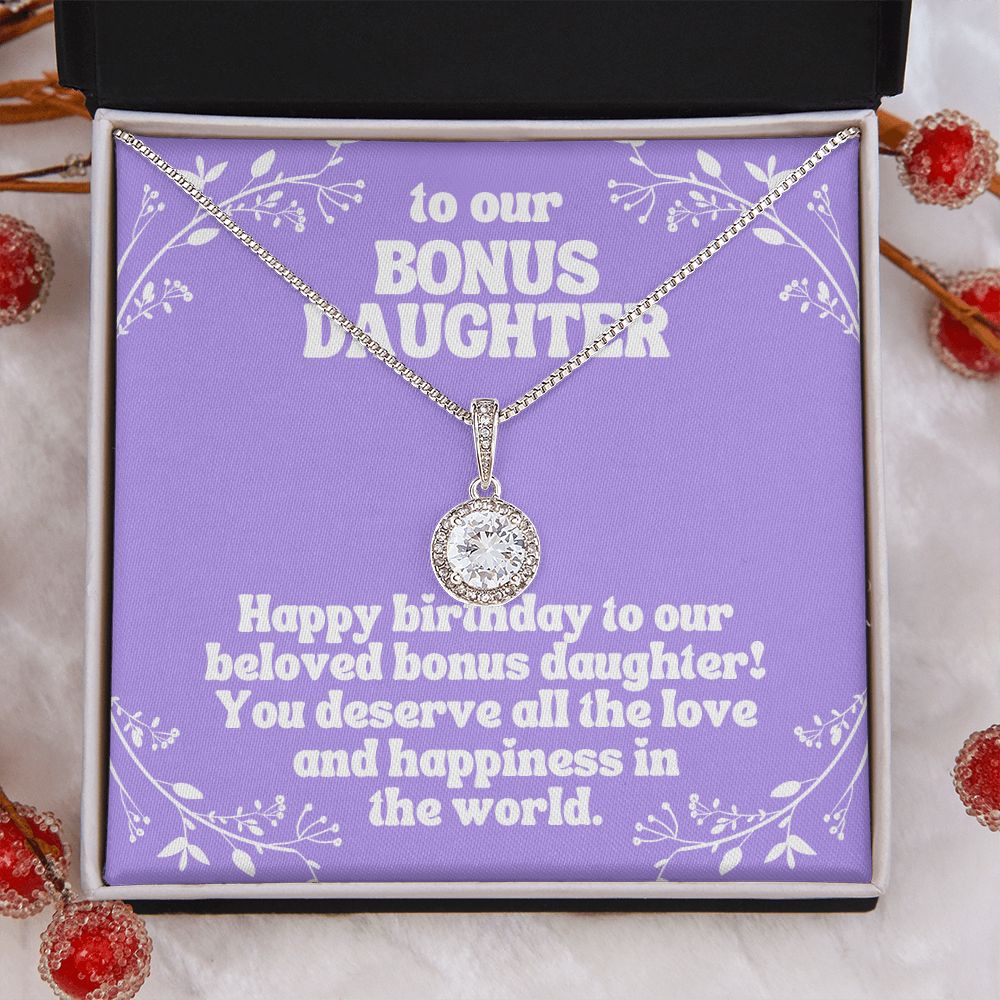 To our Bonus Daughter | Happy Birthday to our beloved bonus daughter! - Eternal Hope Necklace