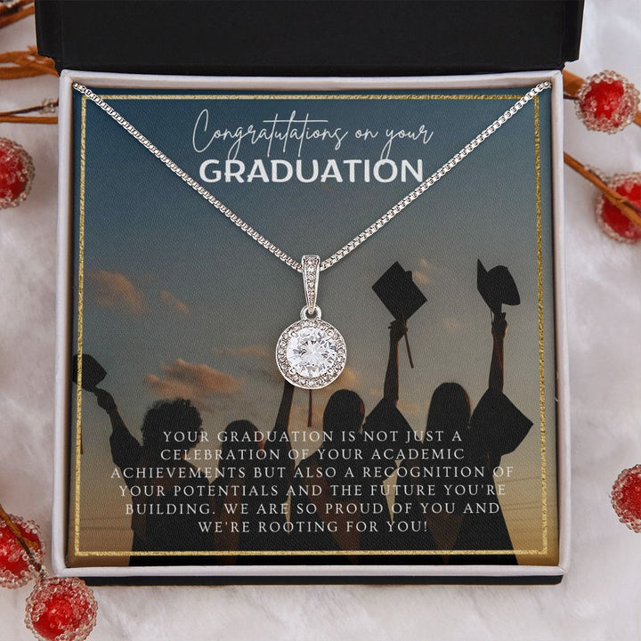 Congratulations on your Graduation | We are so proud of You and We're rooting for you! - Eternal Hope Necklace