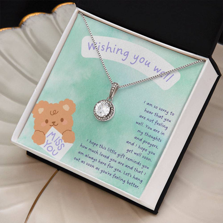 Wishing you well | You are in my thoughts and prayers, and I hope you  get well soon - Eternal Hope Necklace