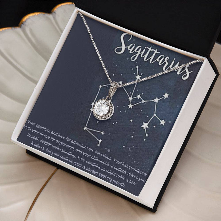 Sagittarius | Your optimism and love for adventure are infectious - Eternal Hope Necklace