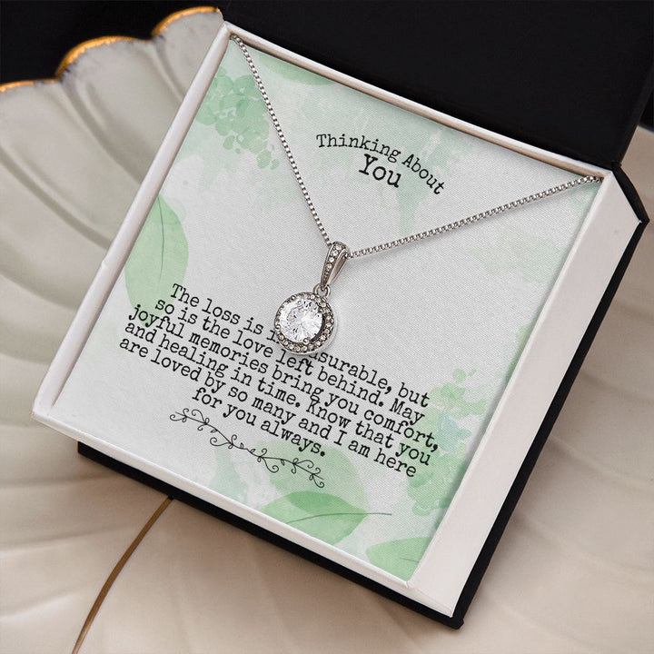 Thinking About You | The Loss is immeasurable, but so is the love left behind. - Eternal Hope Necklace