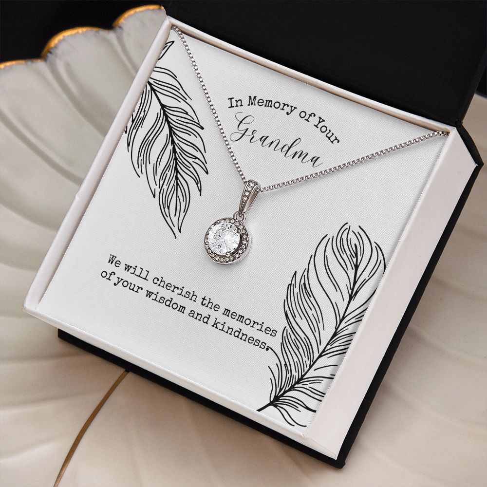 In Memory of Your Grandma | We will cherish the memories of your wisdom and kindness - Eternal Hope Necklace