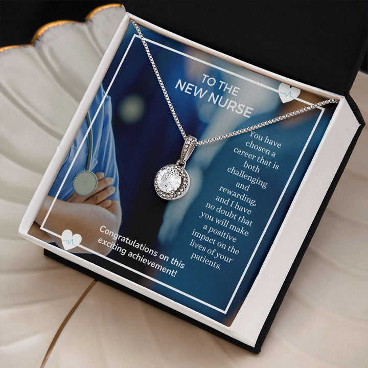 To The New Nurse | You have chosen a career that is both challenging and rewarding - Eternal Hope Necklace