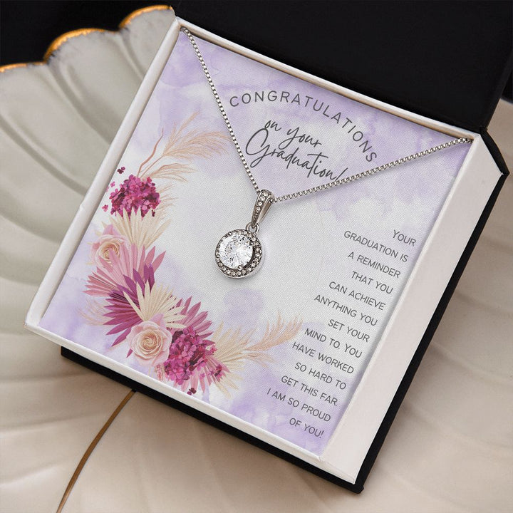 Congratulations on your Graduation | A reminder that you can achieve anything you set your mind to. - Eternal Hope Necklace