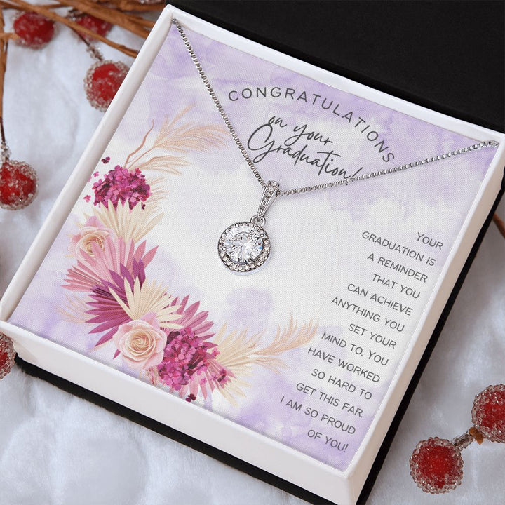 Congratulations on your Graduation | A reminder that you can achieve anything you set your mind to. - Eternal Hope Necklace