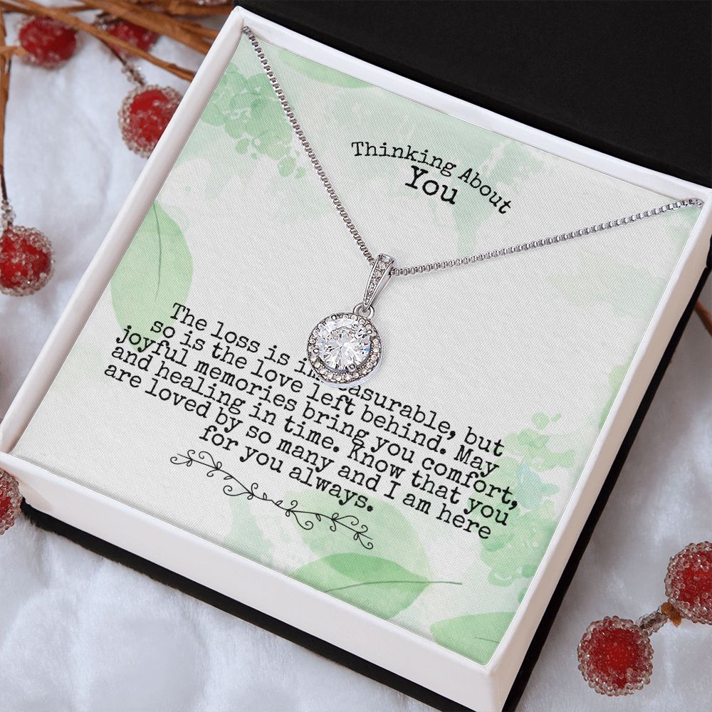 Thinking About You | The Loss is immeasurable, but so is the love left behind. - Eternal Hope Necklace