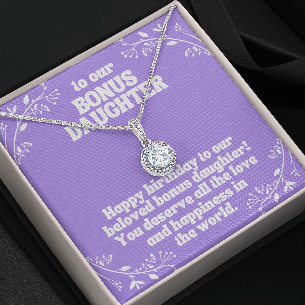 To our Bonus Daughter | Happy Birthday to our beloved bonus daughter! - Eternal Hope Necklace