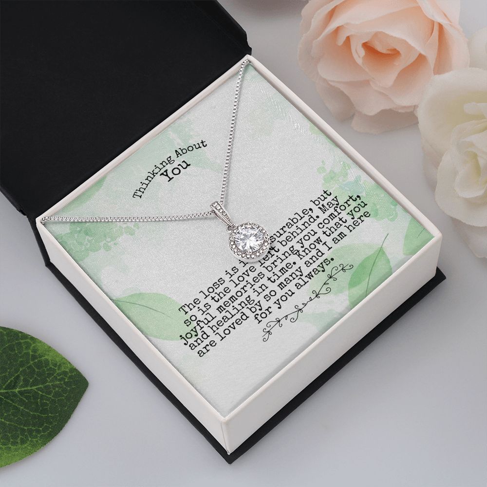 Thinking About You | The Loss is immeasurable, but so is the love left behind. - Eternal Hope Necklace