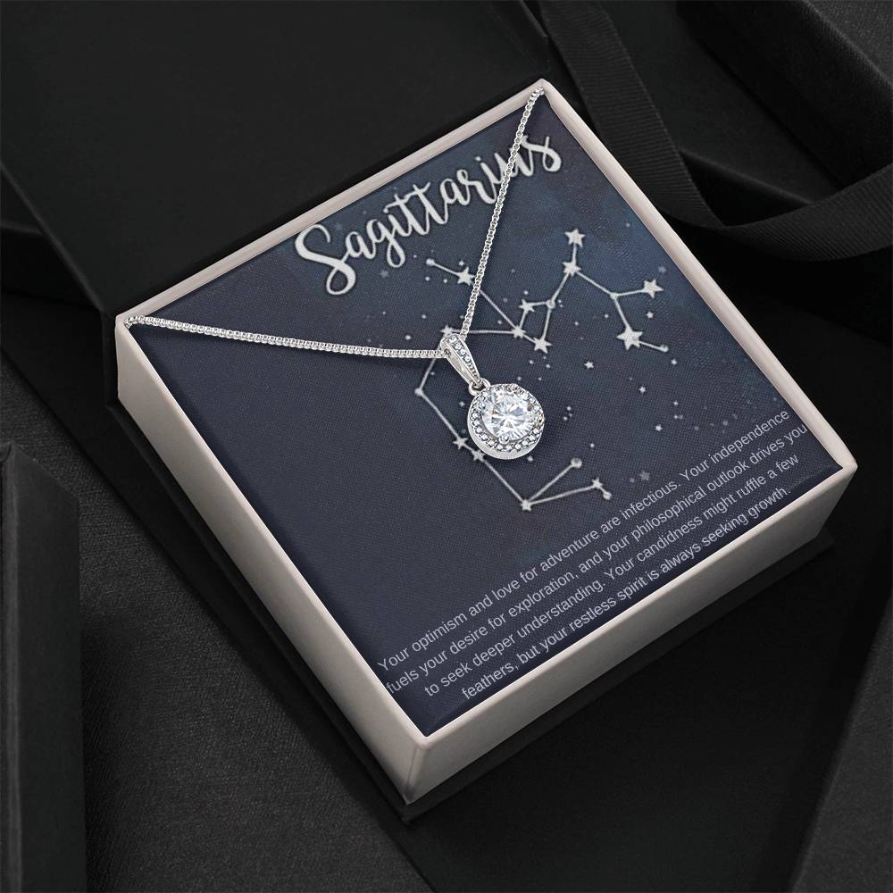 Sagittarius | Your optimism and love for adventure are infectious - Eternal Hope Necklace