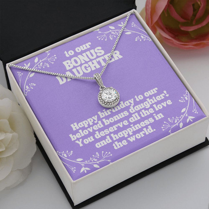 To our Bonus Daughter | Happy Birthday to our beloved bonus daughter! - Eternal Hope Necklace