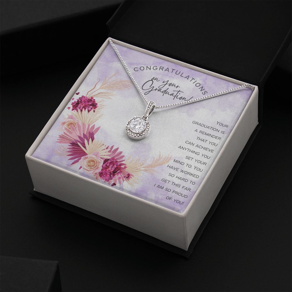 Congratulations on your Graduation | A reminder that you can achieve anything you set your mind to. - Eternal Hope Necklace