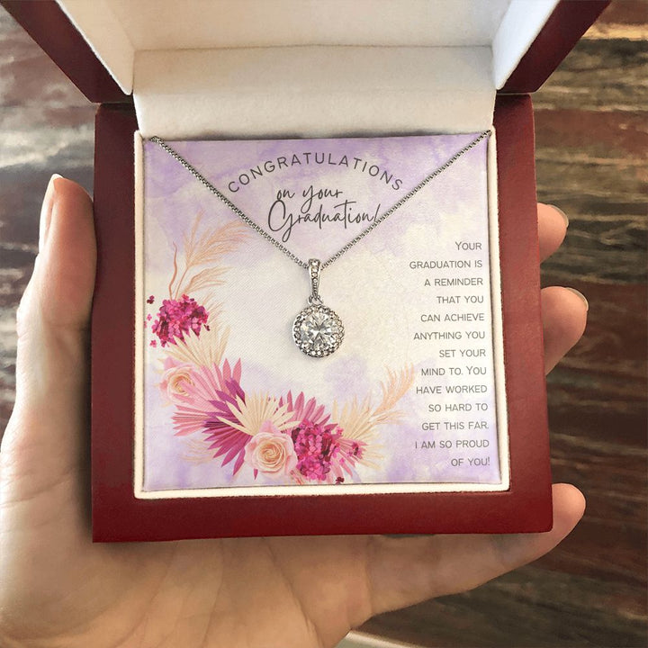 Congratulations on your Graduation | A reminder that you can achieve anything you set your mind to. - Eternal Hope Necklace