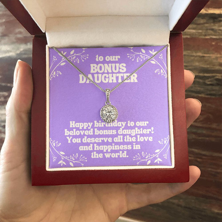 To our Bonus Daughter | Happy Birthday to our beloved bonus daughter! - Eternal Hope Necklace