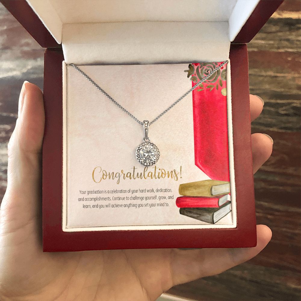 Congratulations! | Continue to challenge yourself, grow and learn - Eternal Hope Necklace