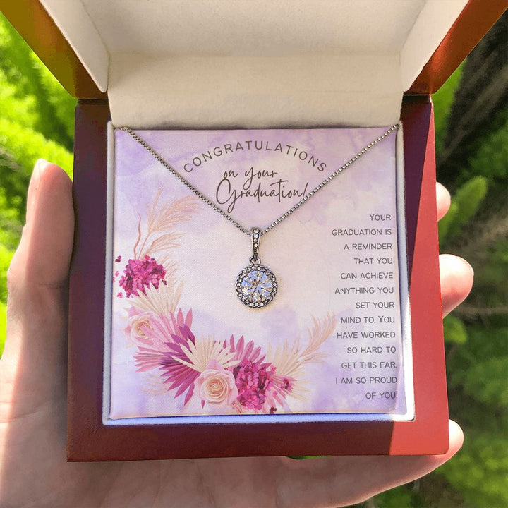 Congratulations on your Graduation | A reminder that you can achieve anything you set your mind to. - Eternal Hope Necklace