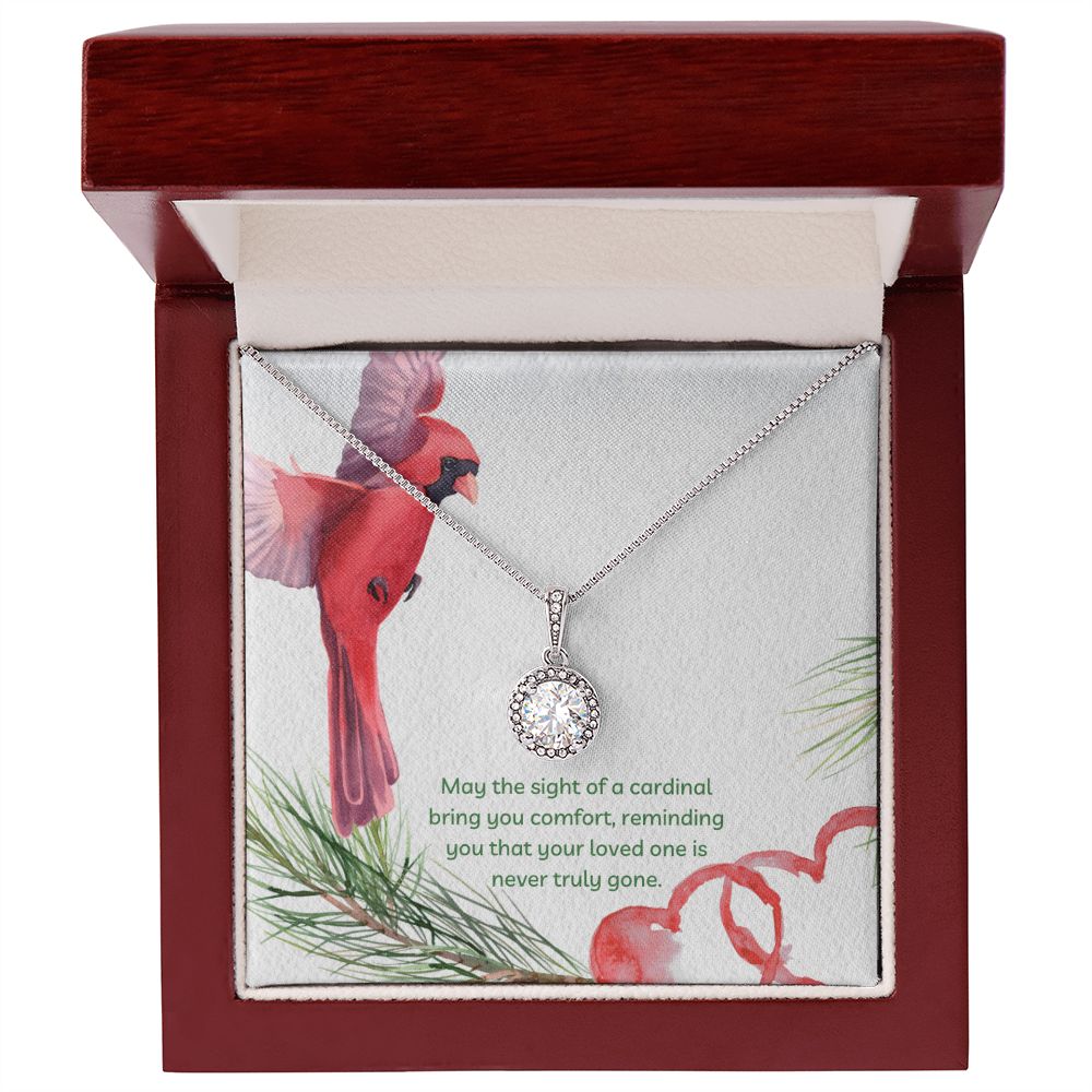 Never truly gone | May the sight of a cardinal bring you comfort - Eternal Hope Necklace