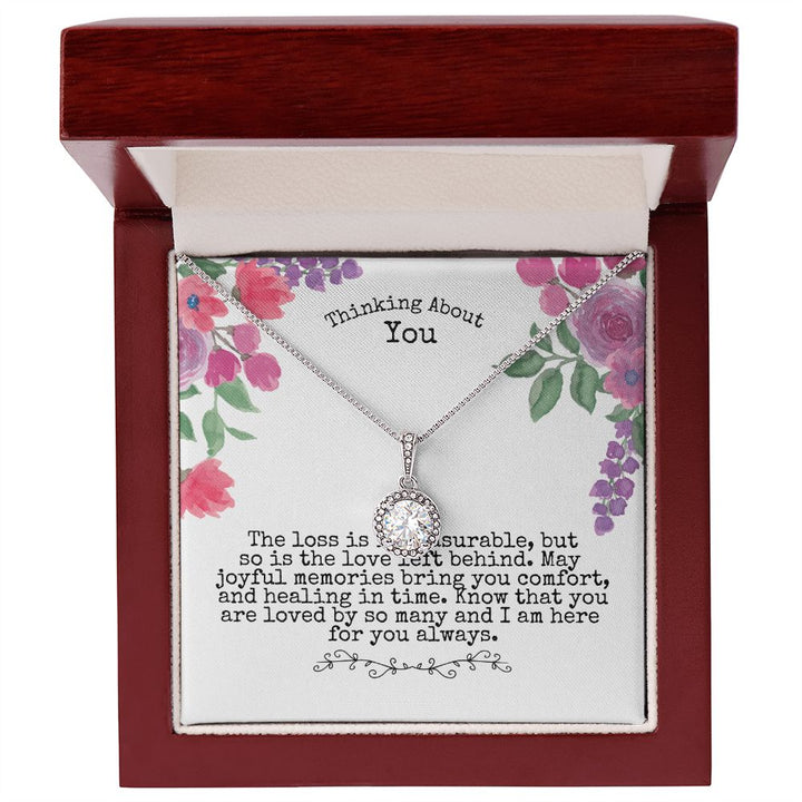 Thinking About You | May Joyful memories bring you comfort, and healing in time. - Eternal Hope Necklace