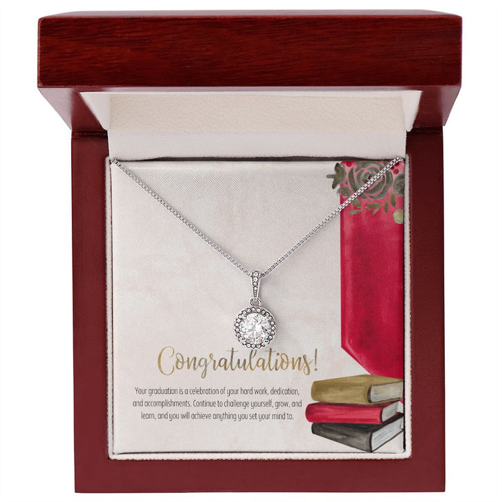 Congratulations! | Continue to challenge yourself, grow and learn - Eternal Hope Necklace