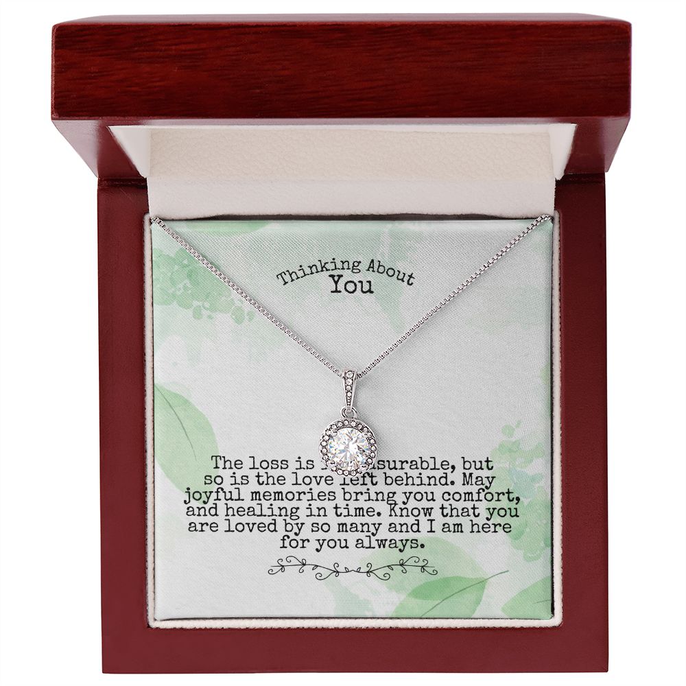 Thinking About You | The Loss is immeasurable, but so is the love left behind. - Eternal Hope Necklace