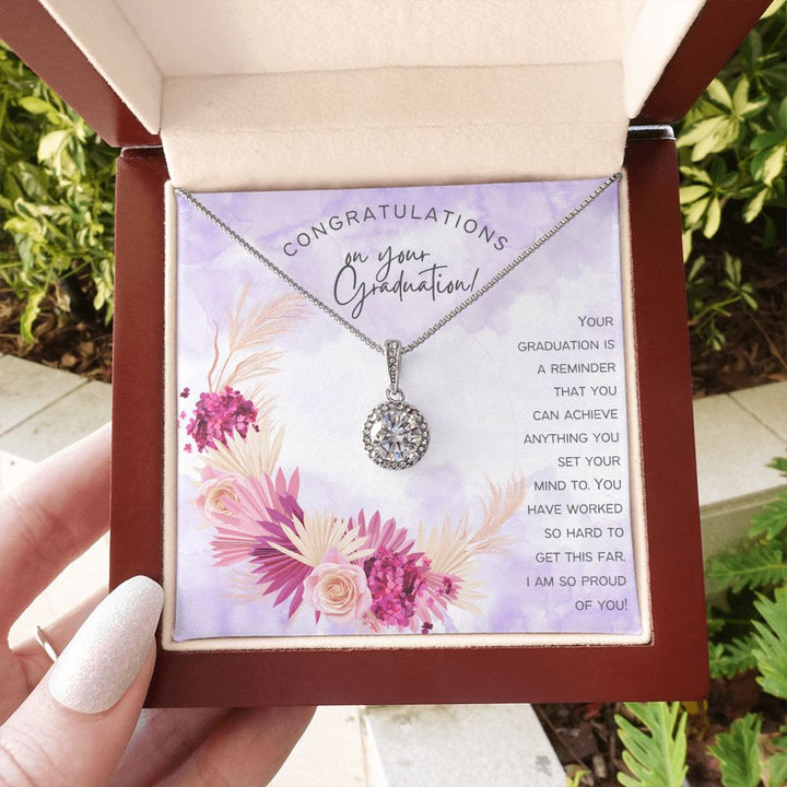 Congratulations on your Graduation | A reminder that you can achieve anything you set your mind to. - Eternal Hope Necklace