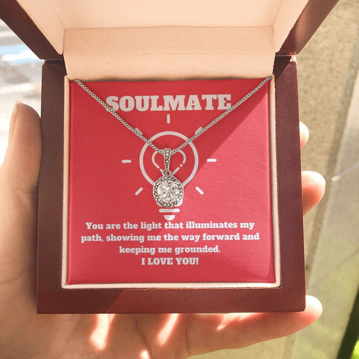 Soulmate | You are the light that illuminates my path - Eternal Hope Necklace