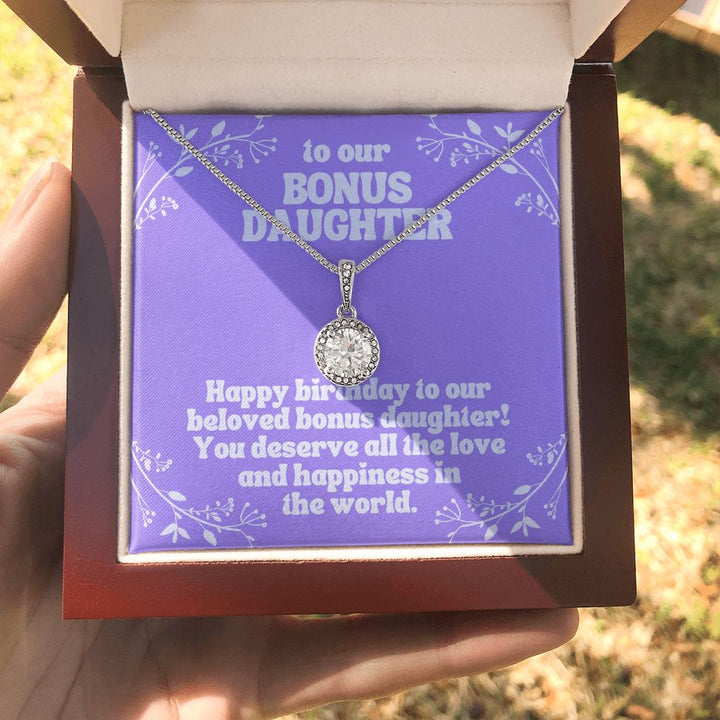 To our Bonus Daughter | Happy Birthday to our beloved bonus daughter! - Eternal Hope Necklace