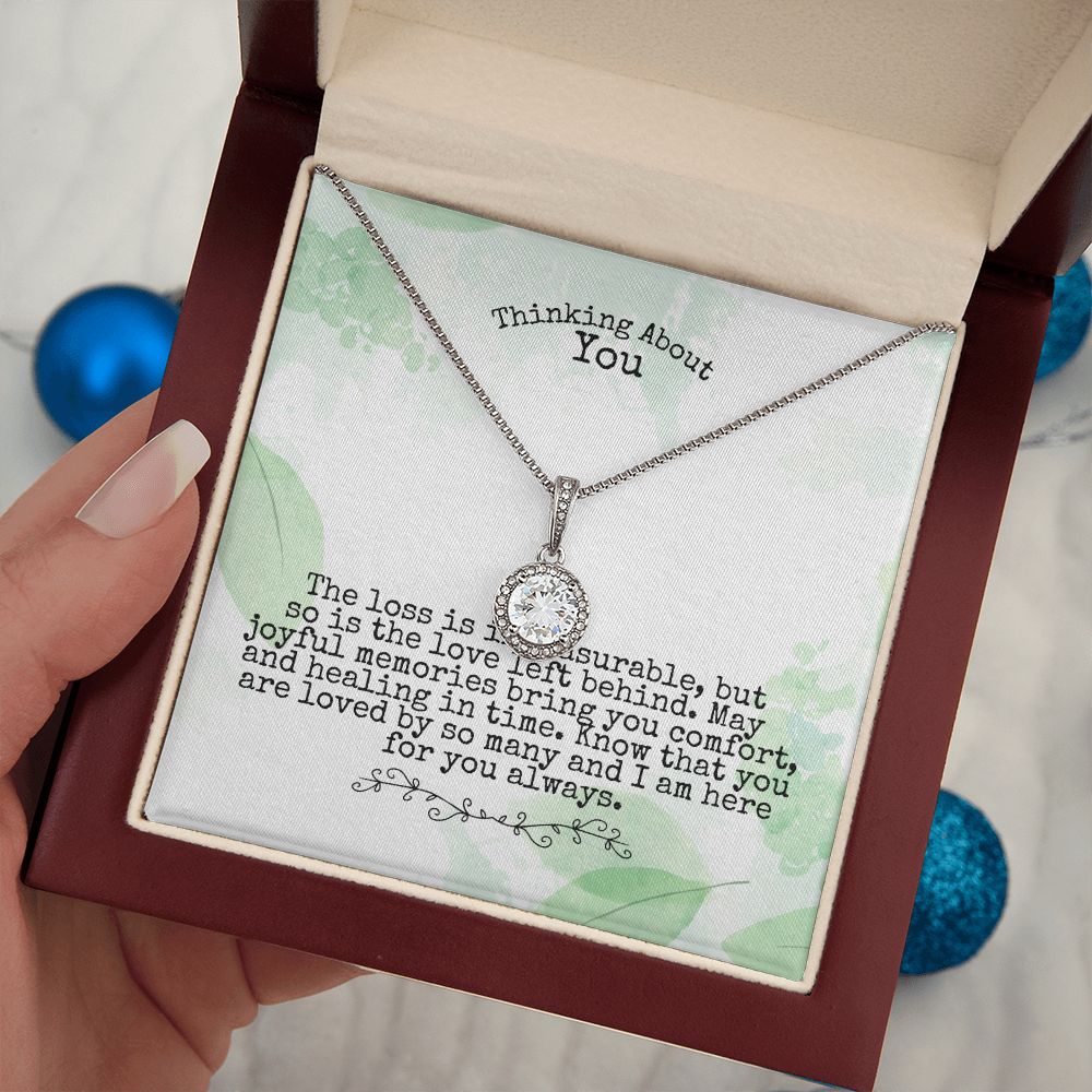 Thinking About You | The Loss is immeasurable, but so is the love left behind. - Eternal Hope Necklace