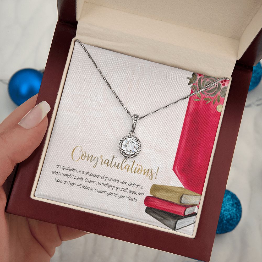 Congratulations! | Continue to challenge yourself, grow and learn - Eternal Hope Necklace