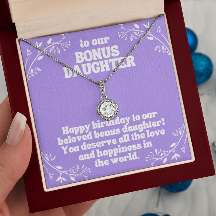 To our Bonus Daughter | Happy Birthday to our beloved bonus daughter! - Eternal Hope Necklace