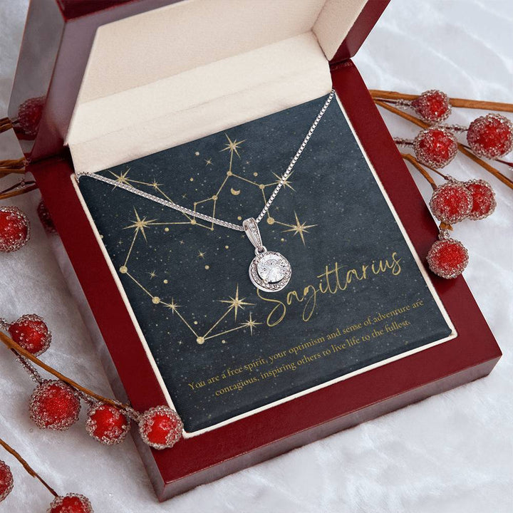 Sagittarius | You are a free spirit, your optimism and sense of adventure are contagious, inspiring others to live life to the fullest.  - Eternal Hope Necklace