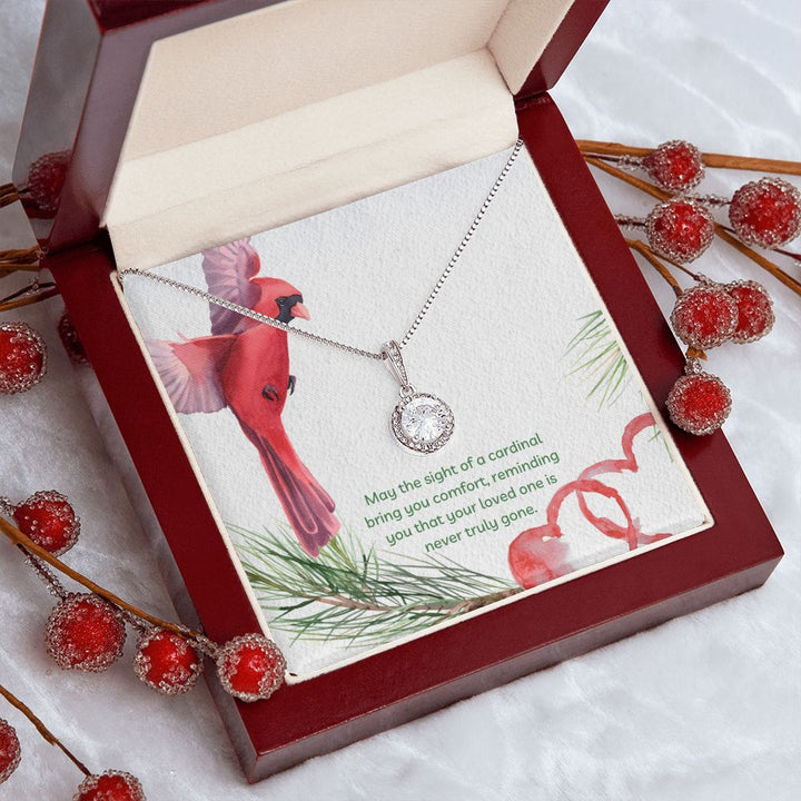 Never truly gone | May the sight of a cardinal bring you comfort - Eternal Hope Necklace