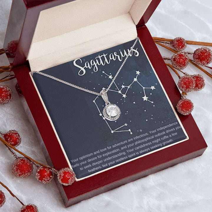 Sagittarius | Your optimism and love for adventure are infectious - Eternal Hope Necklace