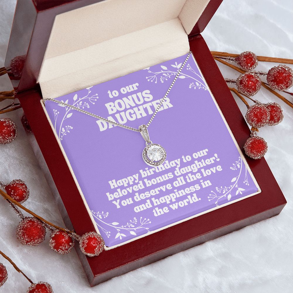 To our Bonus Daughter | Happy Birthday to our beloved bonus daughter! - Eternal Hope Necklace