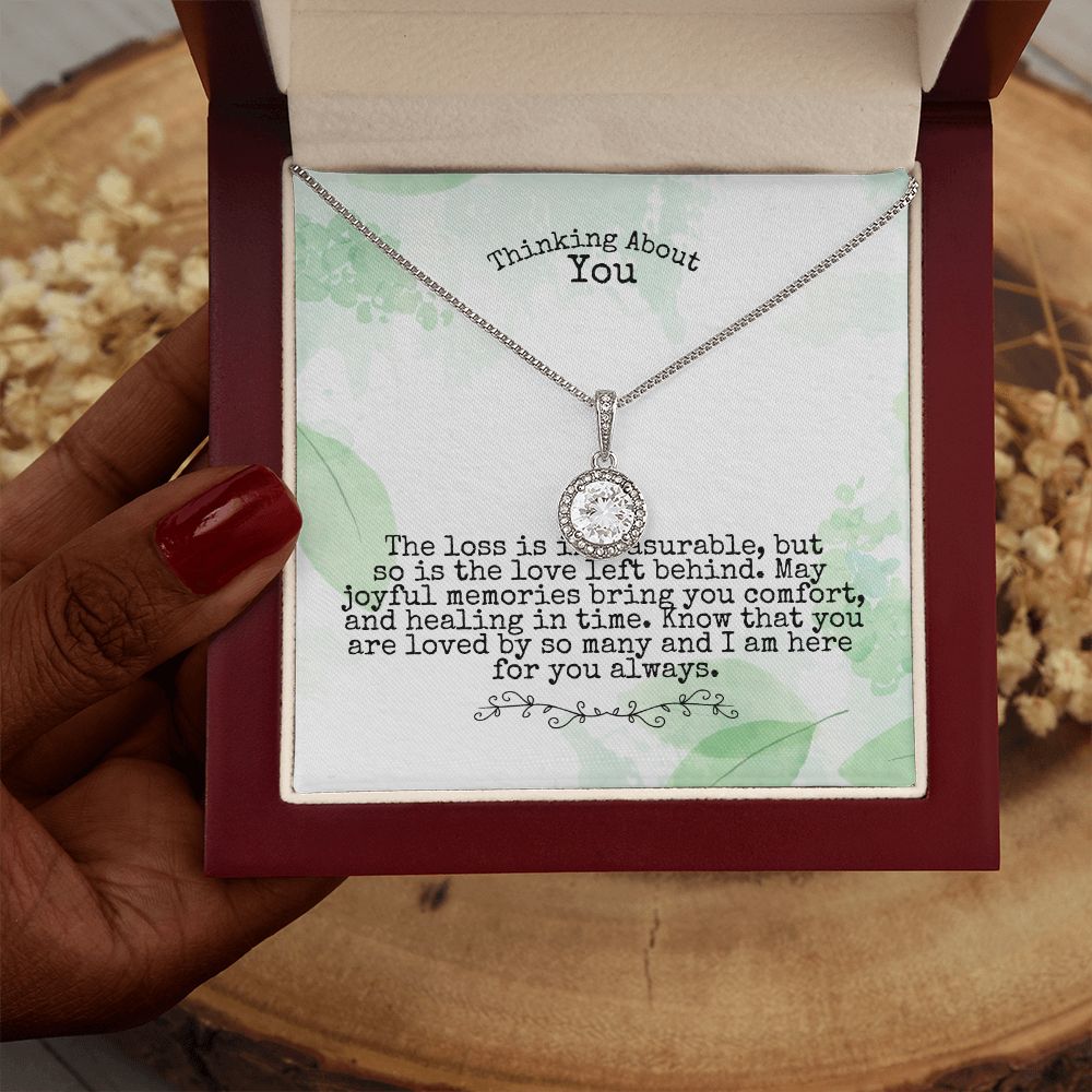 Thinking About You | The Loss is immeasurable, but so is the love left behind. - Eternal Hope Necklace